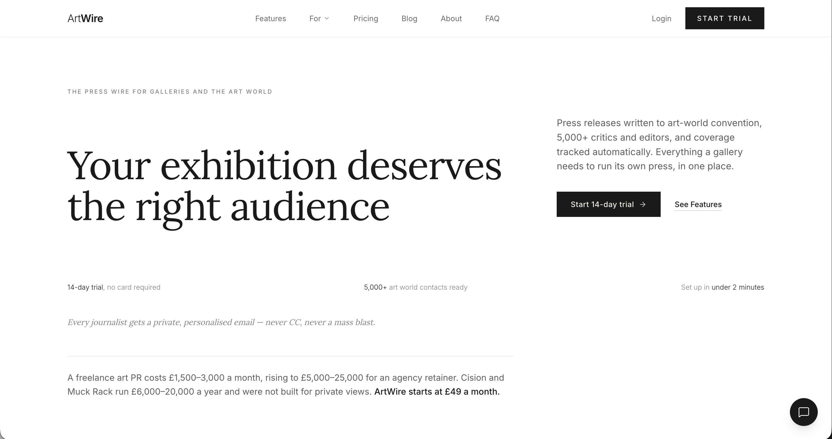 ArtWire, screenshot